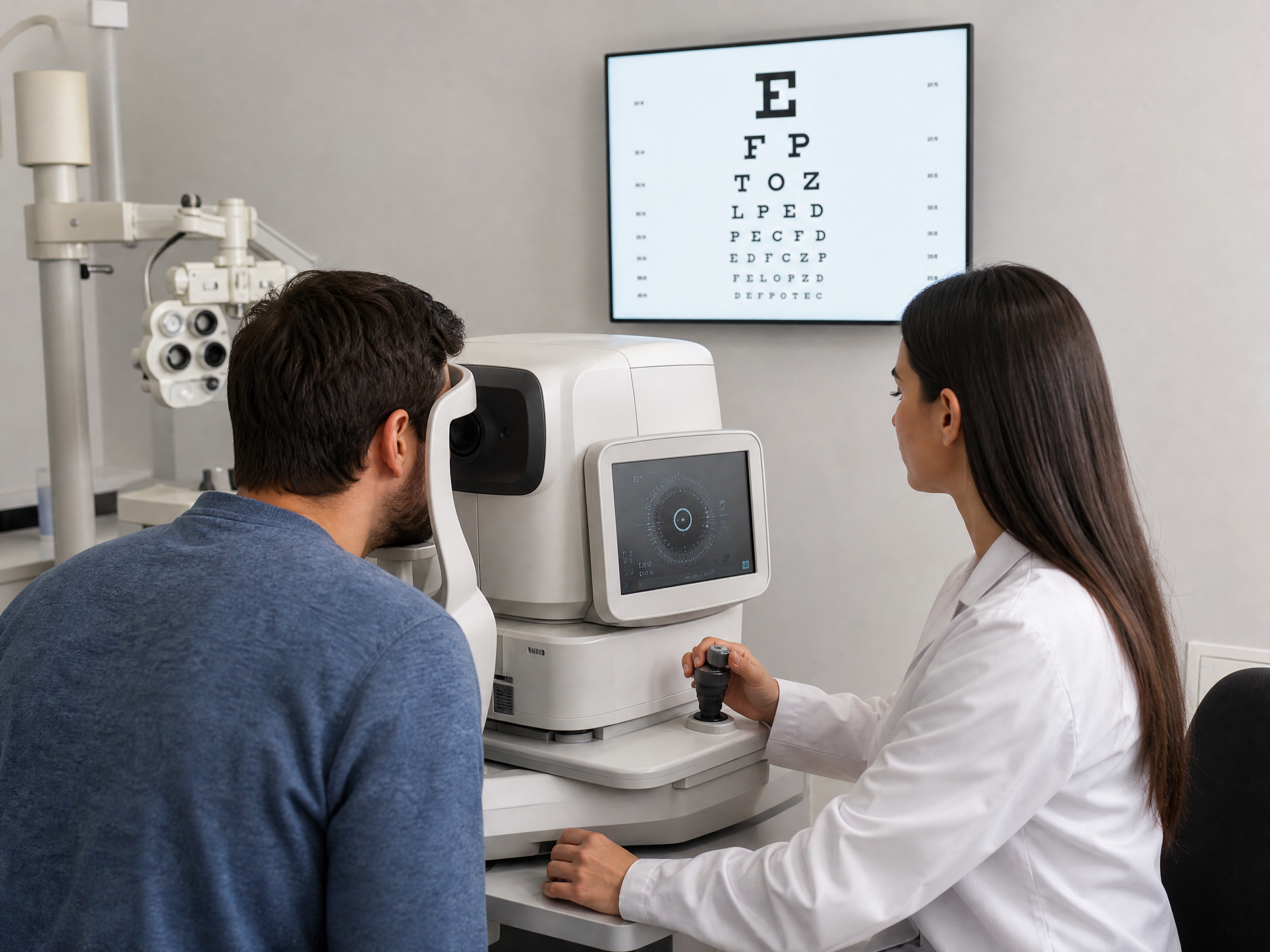 Visiometría - Examen de visión para licencia